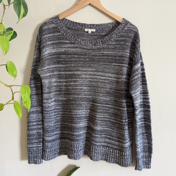 Pulls Femme ROMA RAYURE LOVE-NOIR POMELO PARIS | Efashion Paris sur